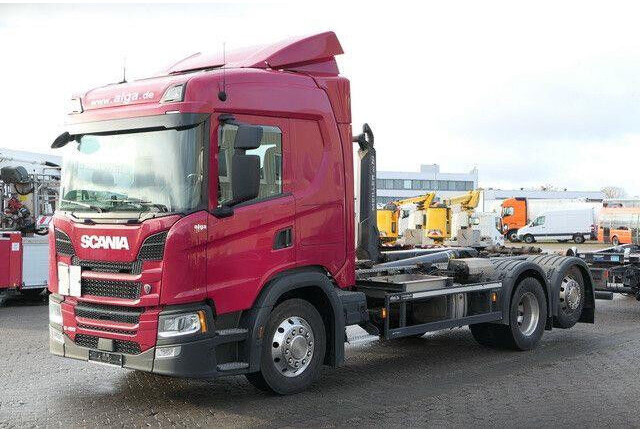 Scania G 450 6x2, Meiller RL 18.65, Retarder,Alu-Felgen - Haakarmsysteem vrachtwagen: afbeelding 5 Scania G 450 6x2, Meiller RL 18.65, Retarder,Alu-Felgen - Haakarmsysteem vrachtwagen: afbeelding 5