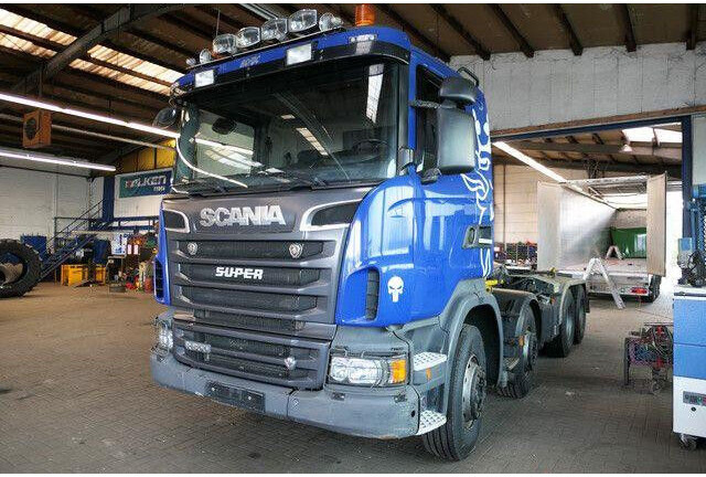 Scania R 500 8x4, Palfinger P24A, Knickarm, Retarder,AC - Haakarmsysteem vrachtwagen: afbeelding 2 Scania R 500 8x4, Palfinger P24A, Knickarm, Retarder,AC - Haakarmsysteem vrachtwagen: afbeelding 2