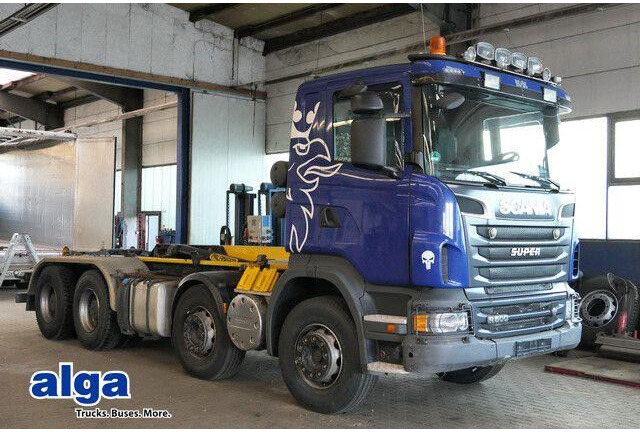 Scania R 500 8x4, Palfinger P24A, Knickarm, Retarder,AC - Haakarmsysteem vrachtwagen: afbeelding 1 Scania R 500 8x4, Palfinger P24A, Knickarm, Retarder,AC - Haakarmsysteem vrachtwagen: afbeelding 1