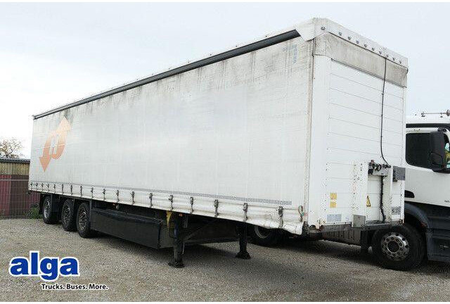 Schmitz Cargobull SCS 24/L-13.62 EB,Mitnahmestapler,Gelenkt,Edscha - Schuifzeiloplegger: afbeelding 1 Schmitz Cargobull SCS 24/L-13.62 EB,Mitnahmestapler,Gelenkt,Edscha - Schuifzeiloplegger: afbeelding 1