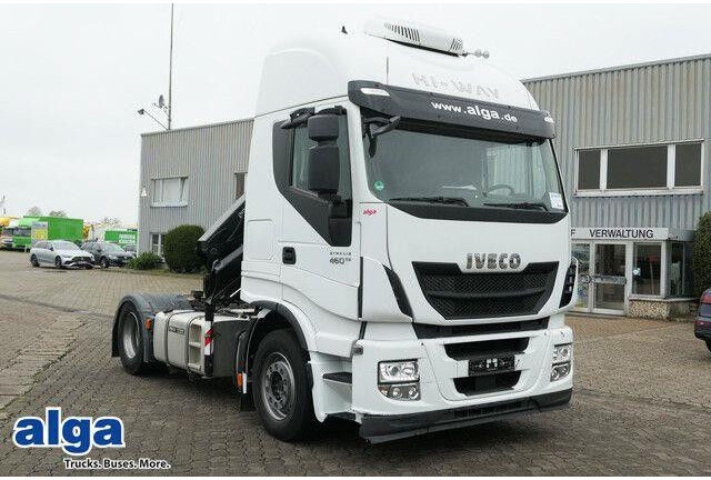 Iveco 460 Stralis 4x2, Kran HMF 1320K3, Hydr., Klima - Trekker: afbeelding 2 Iveco 460 Stralis 4x2, Kran HMF 1320K3, Hydr., Klima - Trekker: afbeelding 2