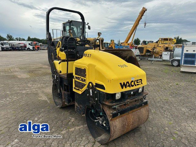 Wacker RD27-100, Tandem, 1m Bandagen, Vibration - Asfaltwals: afbeelding 1 Wacker RD27-100, Tandem, 1m Bandagen, Vibration - Asfaltwals: afbeelding 1