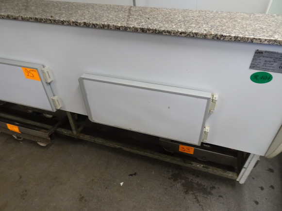 Comptoir frigo, marque ZOIN
modèle : Melody Y 300 Statico - bbianco
numéro : 5629/07
année : 2007
Toir frigo, marque ZOIN
modèle : Melody Y 300 Statico - bbianco
numéro : 5629/07
anné frigo, marque ZO - Voedselverwerkende machine: afbeelding 5 Comptoir frigo, marque ZOIN
modèle : Melody Y 300 Statico - bbianco
numéro : 5629/07
année : 2007
Toir frigo, marque ZOIN
modèle : Melody Y 300 Statico - bbianco
numéro : 5629/07
anné frigo, marque ZO - Voedselverwerkende machine: afbeelding 5