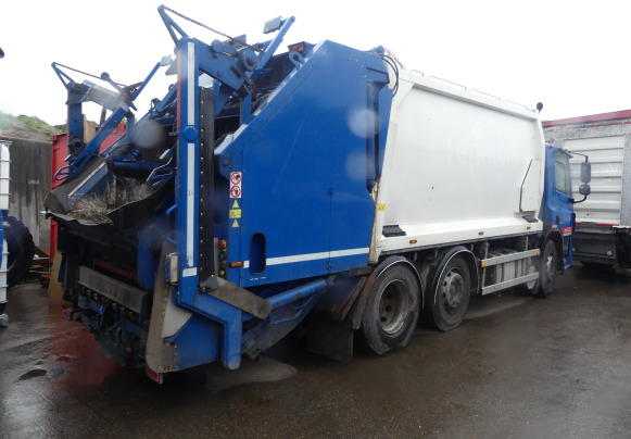REF:BX-PS-13 - Camion poubelle DAF FAG CF 75 (2010-390.475 km) - Vuilniswagen: afbeelding 3 REF:BX-PS-13 - Camion poubelle DAF FAG CF 75 (2010-390.475 km) - Vuilniswagen: afbeelding 3