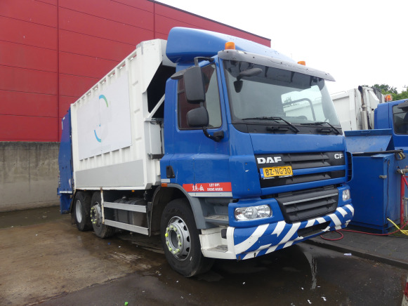 REF:BZ-NG-30 - Camion poubelle DAF FAG CF 75 (2011-465.671 km) - Vuilniswagen: afbeelding 2 REF:BZ-NG-30 - Camion poubelle DAF FAG CF 75 (2011-465.671 km) - Vuilniswagen: afbeelding 2