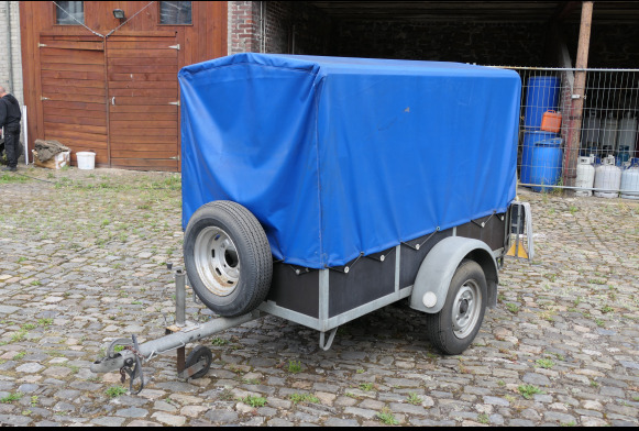 Remorque bâchée - Aanhangwagen met huif: afbeelding 2 Remorque bâchée - Aanhangwagen met huif: afbeelding 2