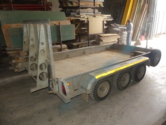 Remorque porte engin triple essieu Nugent Trailers PT126TRI - Machinetransporter: afbeelding 3 Remorque porte engin triple essieu Nugent Trailers PT126TRI - Machinetransporter: afbeelding 3