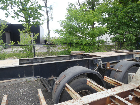 Semi remorque châssis Renders ROC 18.20 - Chassis oplegger: afbeelding 4 Semi remorque châssis Renders ROC 18.20 - Chassis oplegger: afbeelding 4