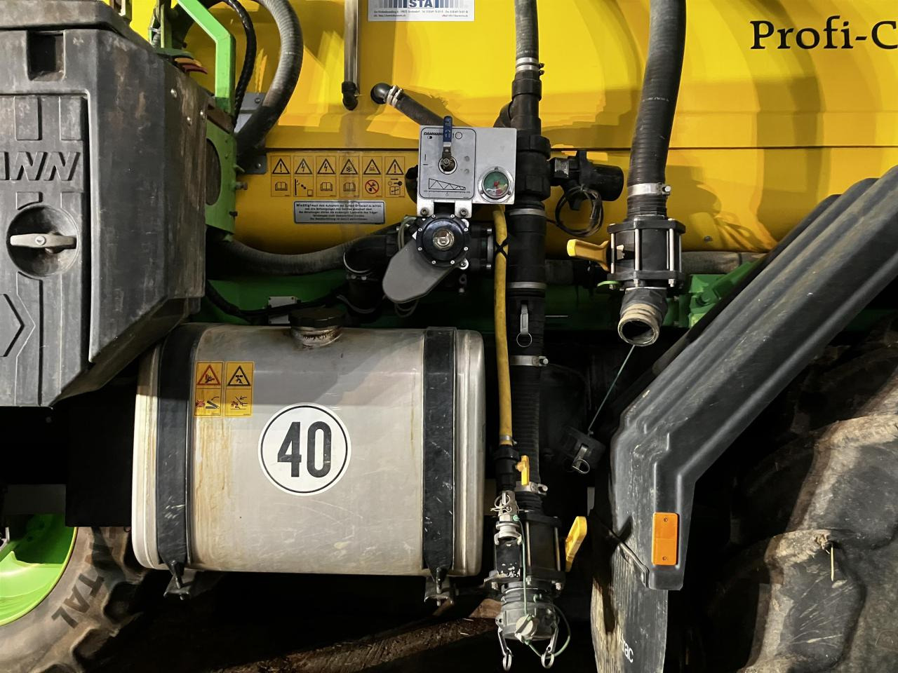 Dammann DT 2500H - Getrokken veldspuit: afbeelding 5 Dammann DT 2500H - Getrokken veldspuit: afbeelding 5