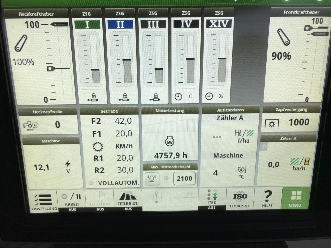 Tractor John Deere 6215R: afbeelding 8 Tractor John Deere 6215R: afbeelding 8