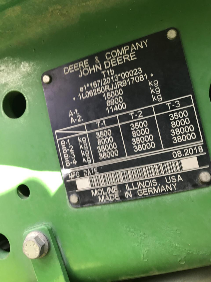 Tractor John Deere 6250R: afbeelding 13
