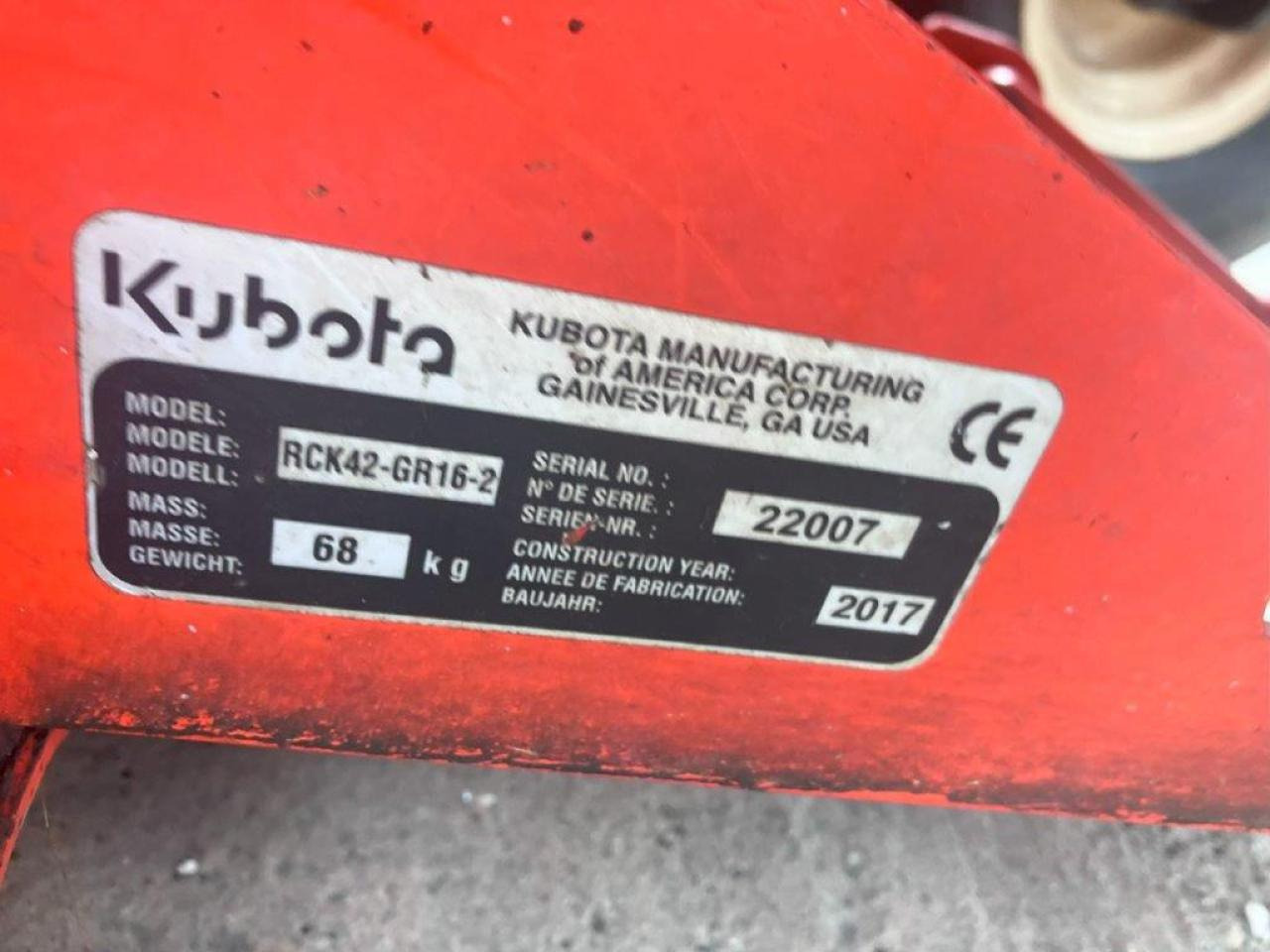 Kubota GR1600-ID-II - Gazonmaaier: afbeelding 2 Kubota GR1600-ID-II - Gazonmaaier: afbeelding 2