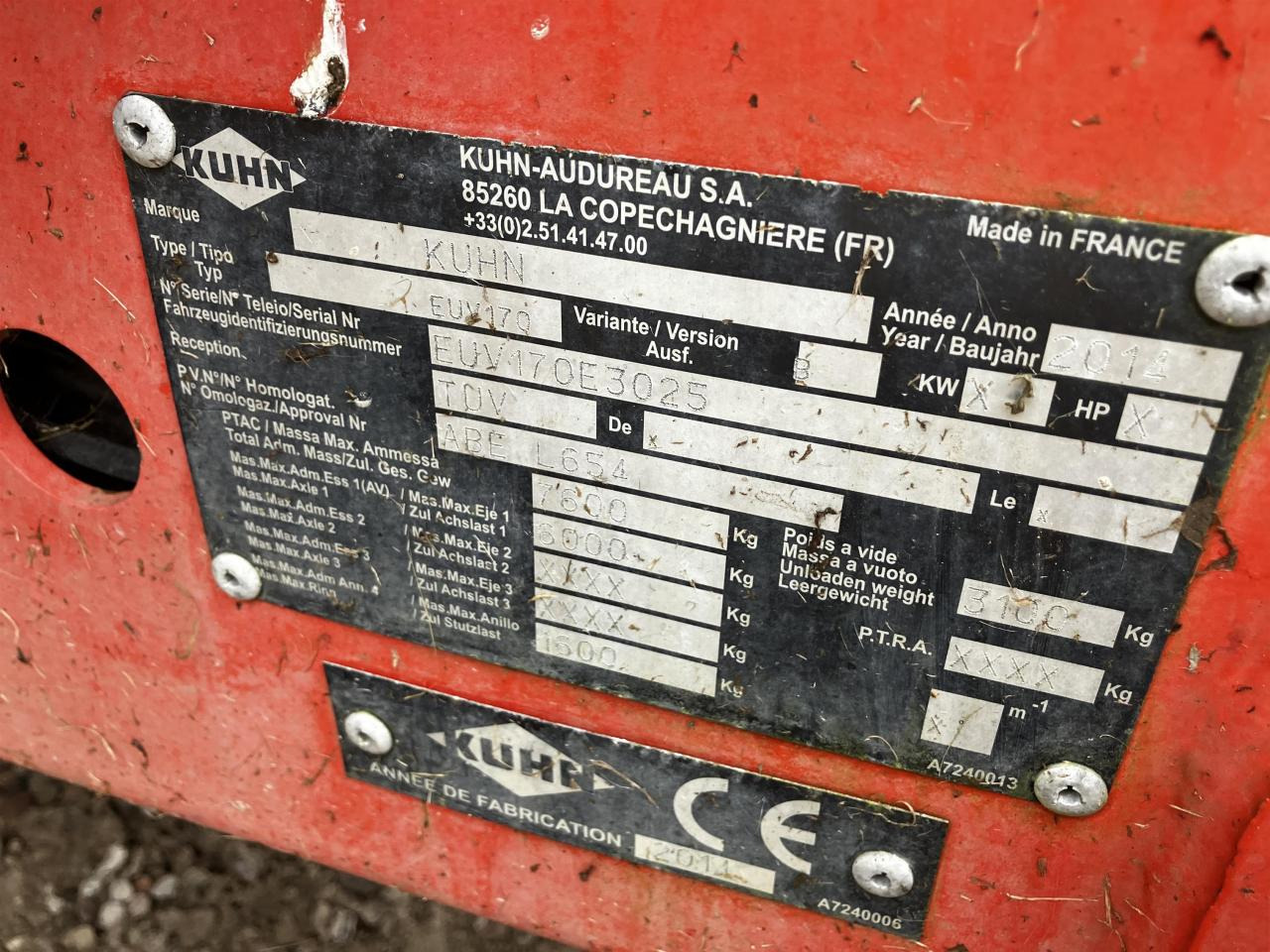 Leasing Kuhn Euromix I Kuhn Euromix I: afbeelding 10