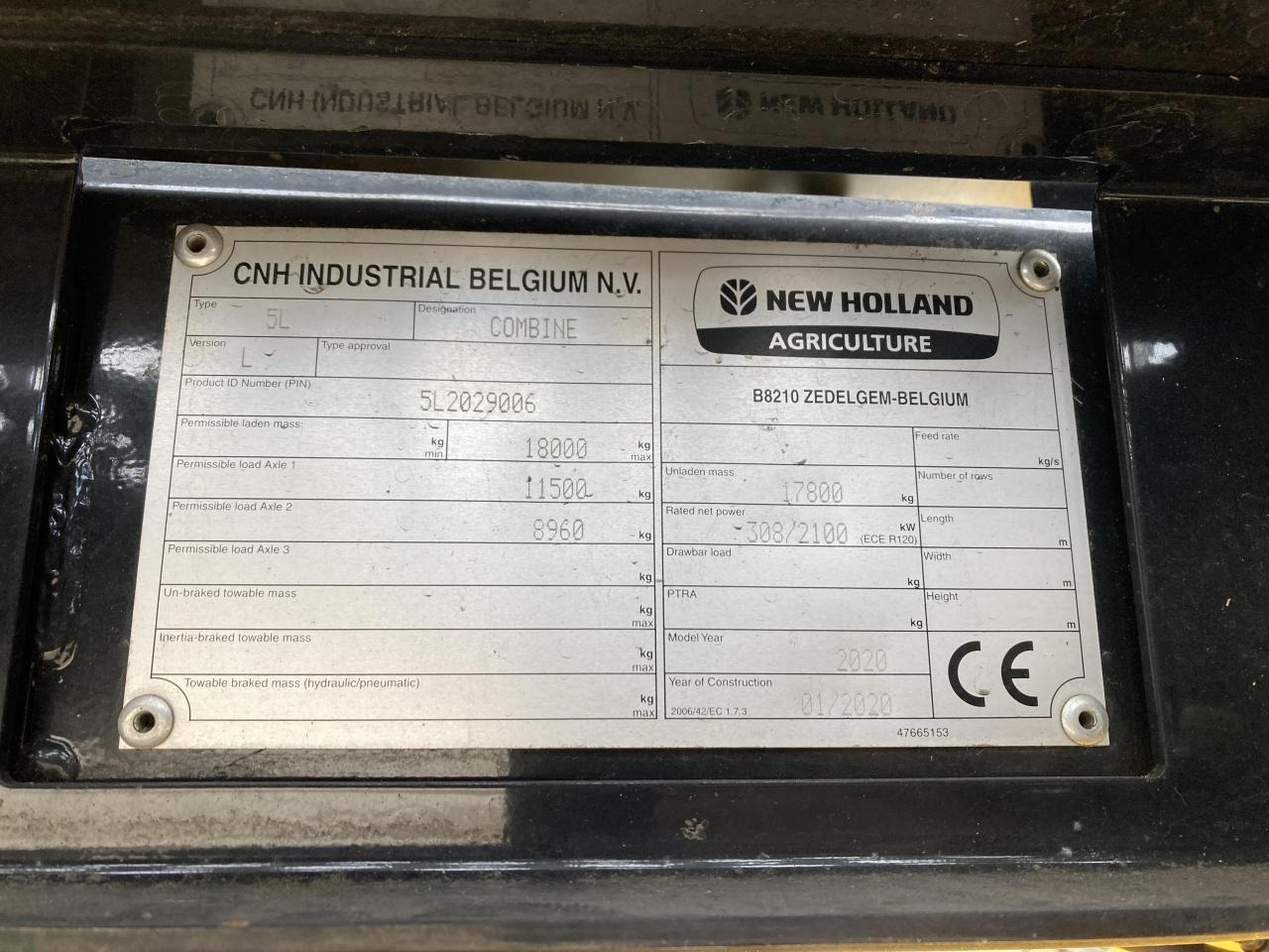 New Holland CX 8.90 - Maaidorser: afbeelding 3 New Holland CX 8.90 - Maaidorser: afbeelding 3