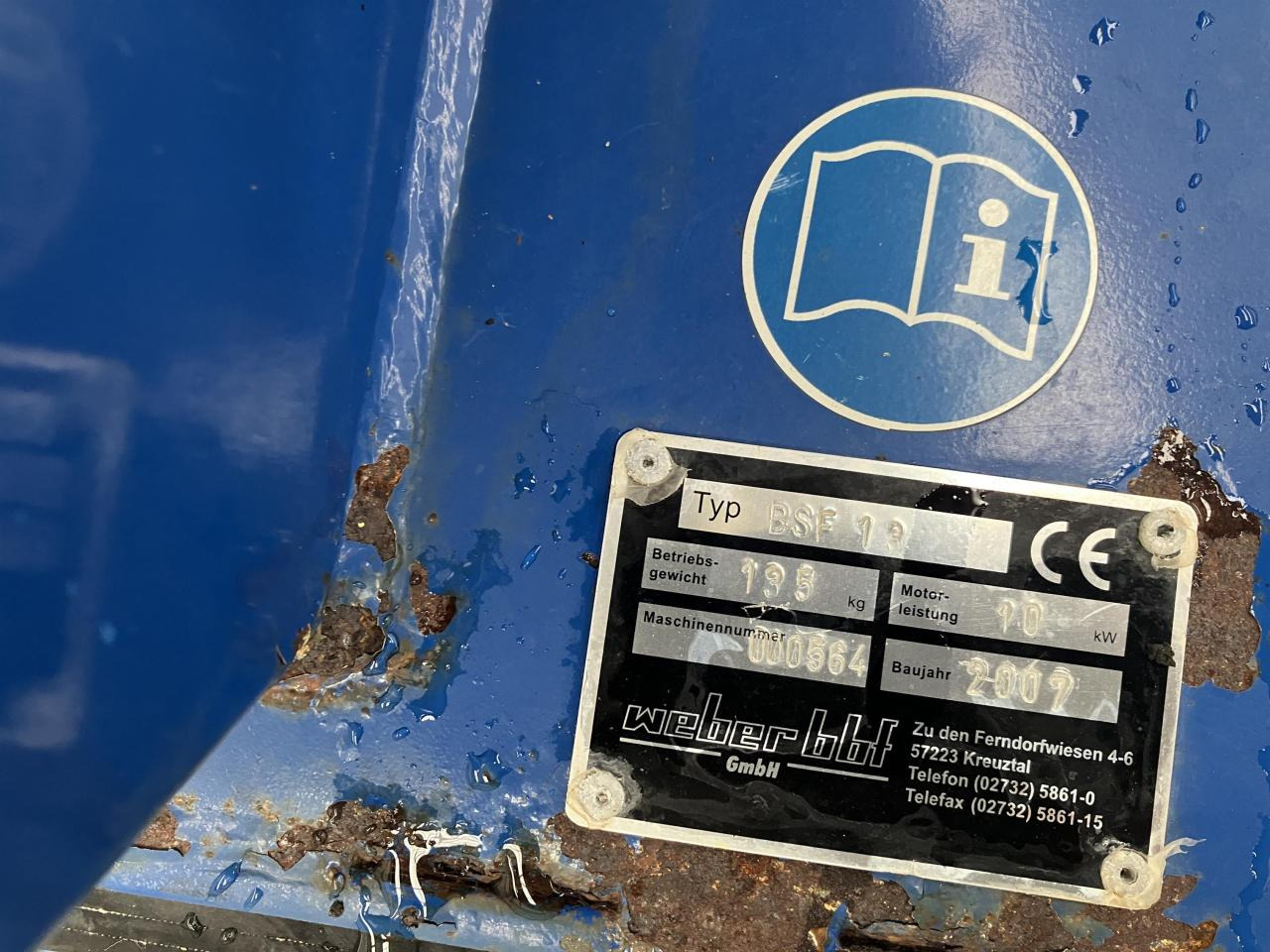 Weber BBF BSF 13 - Tuinfrees: afbeelding 5 Weber BBF BSF 13 - Tuinfrees: afbeelding 5