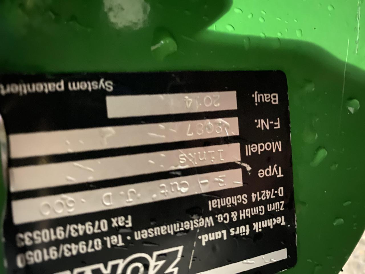 Zürn Seitentrenner li & re - Hakselaar toebehoor: afbeelding 5 Zürn Seitentrenner li & re - Hakselaar toebehoor: afbeelding 5