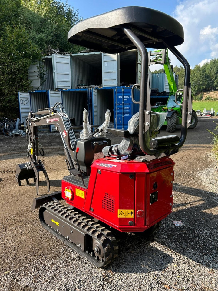 Rhinoceros KS10-8 Minibagger - Minigraafmachine: afbeelding 4 Rhinoceros KS10-8 Minibagger - Minigraafmachine: afbeelding 4