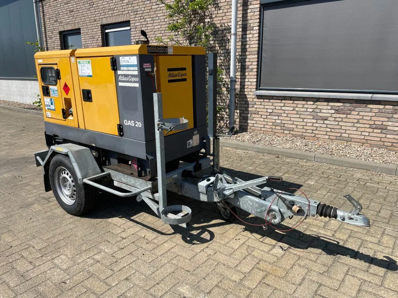 Atlas-Copco QAS 20 Kubota mobiele 20 kVA Silent Rental generatorrset Stage 3A - Industrie generator: afbeelding 2 Atlas-Copco QAS 20 Kubota mobiele 20 kVA Silent Rental generatorrset Stage 3A - Industrie generator: afbeelding 2