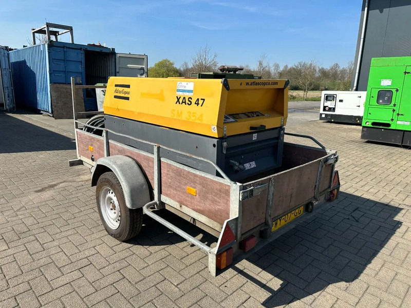 Atlas-Copco XAS 47 DD Deutz 2.6 m3 / min 7 Bar 21 kW Mobiele Diesel Compressor op aanhanger - Luchtcompressor: afbeelding 5 Atlas-Copco XAS 47 DD Deutz 2.6 m3 / min 7 Bar 21 kW Mobiele Diesel Compressor op aanhanger - Luchtcompressor: afbeelding 5