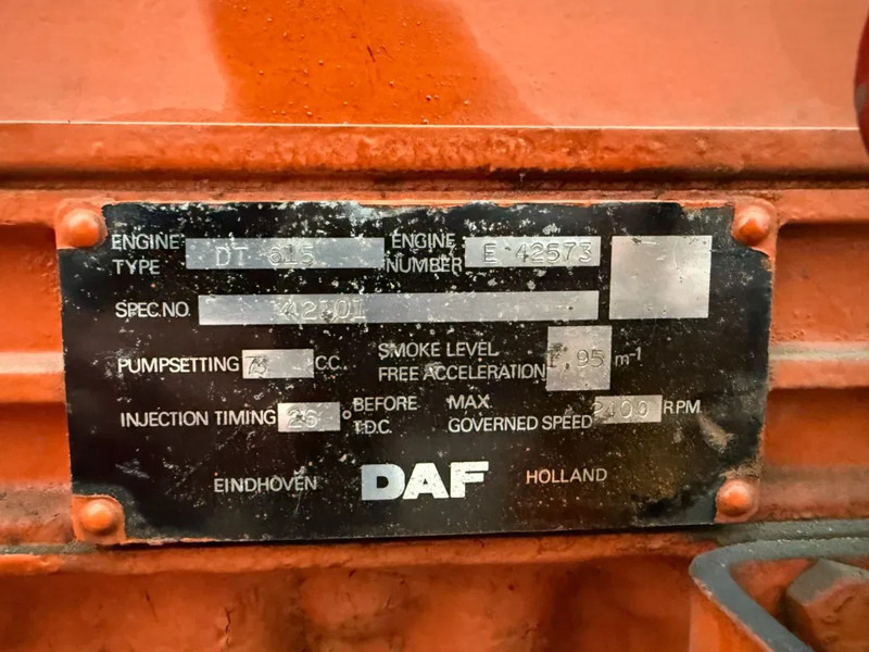 DAF DT 615 Marelli 80 kVA noodstroom aggregaat generatorset 163 hours ! - Industrie generator: afbeelding 4 DAF DT 615 Marelli 80 kVA noodstroom aggregaat generatorset 163 hours ! - Industrie generator: afbeelding 4