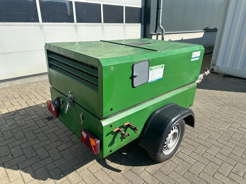 Luchtcompressor Deutz F2M 1011 Mobiele Diesel Compressor 2.5 m3 / min 22 kW 7 Bar Aanhanger: afbeelding 11