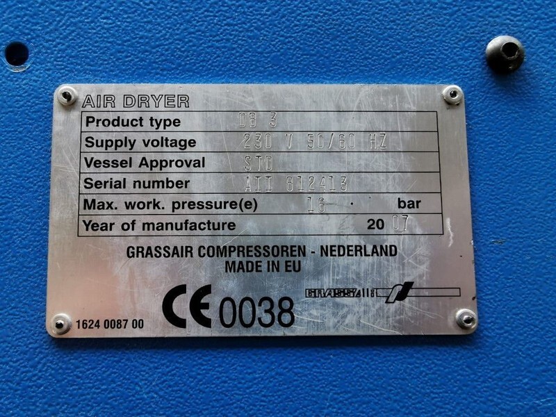 Grassair DB 3 16 bar absorptie luchtdroger - Luchtcompressor: afbeelding 2 Grassair DB 3 16 bar absorptie luchtdroger - Luchtcompressor: afbeelding 2