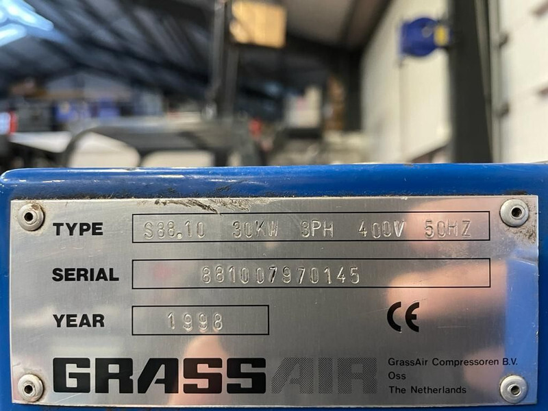 Grassair S88.10 Elektrische Schroefcompressor 4000L / min 10 Bar - Luchtcompressor: afbeelding 3 Grassair S88.10 Elektrische Schroefcompressor 4000L / min 10 Bar - Luchtcompressor: afbeelding 3