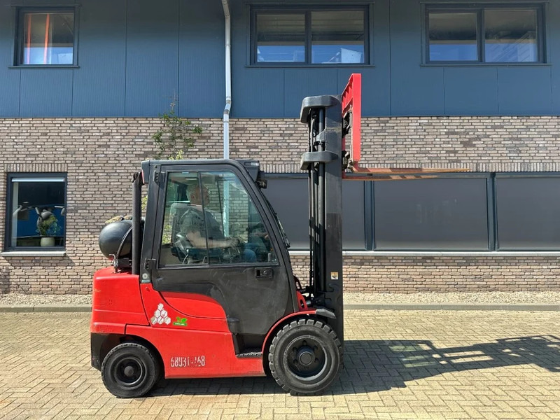 LPG heftruck Hyster H3.0FT 3 ton Triplex Freelift Sideshift LPG Heftruck 2017: afbeelding 10