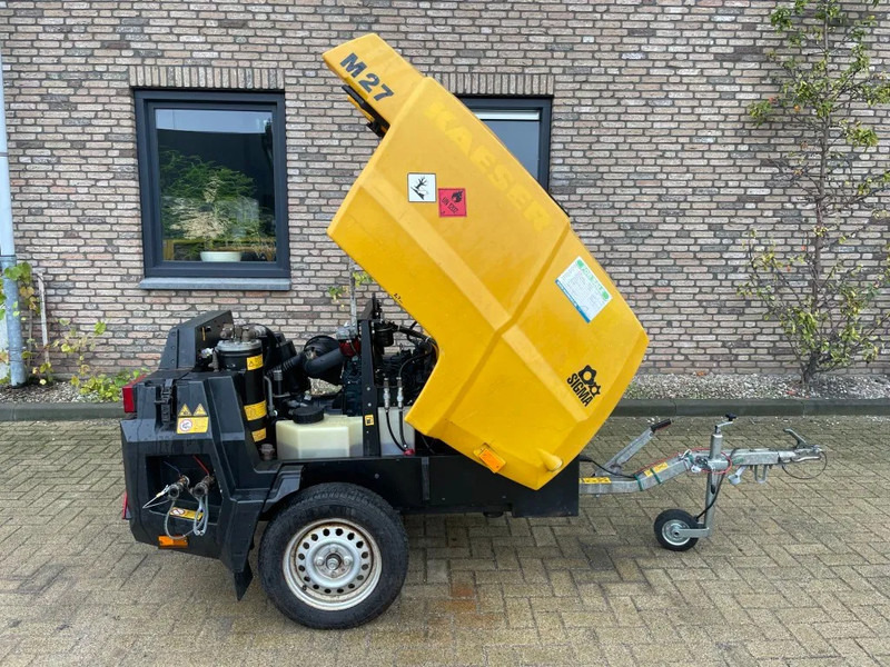 Luchtcompressor Kaeser M27 Kubota 2,7 m3 / min 7 Bar 18 kW Mobiele Silent Diesel Compressor: afbeelding 6