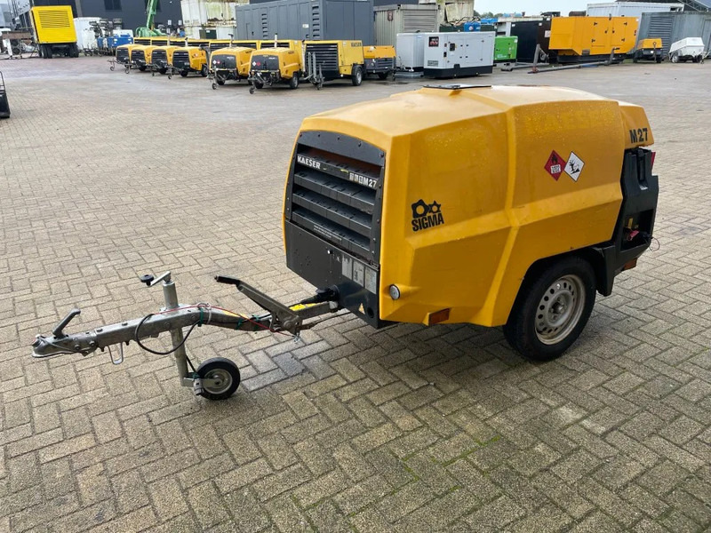Luchtcompressor Kaeser M27 Kubota 2,7 m3 / min 7 Bar 18 kW Mobiele Silent Diesel Compressor: afbeelding 12