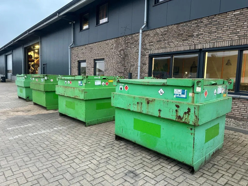 Opslagtank Kiwa IBC Steenbergen 2000 liter Dieseltank met handpomp Milieutank: afbeelding 9