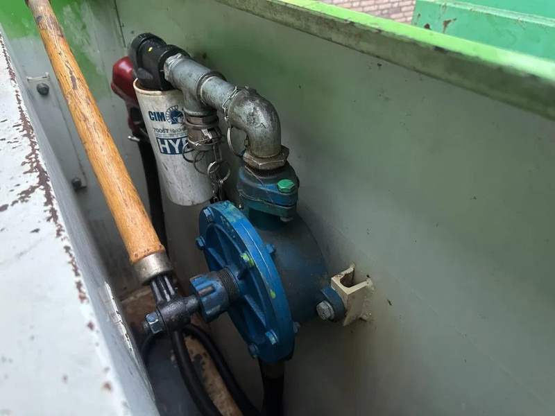 Opslagtank Kiwa IBC Steenbergen 2000 liter Dieseltank met handpomp Milieutank: afbeelding 8
