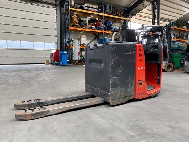 Linde N20 2 ton Elektrische Orderpicker Meerijder Palletwagen - Palletwagen: afbeelding 4 Linde N20 2 ton Elektrische Orderpicker Meerijder Palletwagen - Palletwagen: afbeelding 4