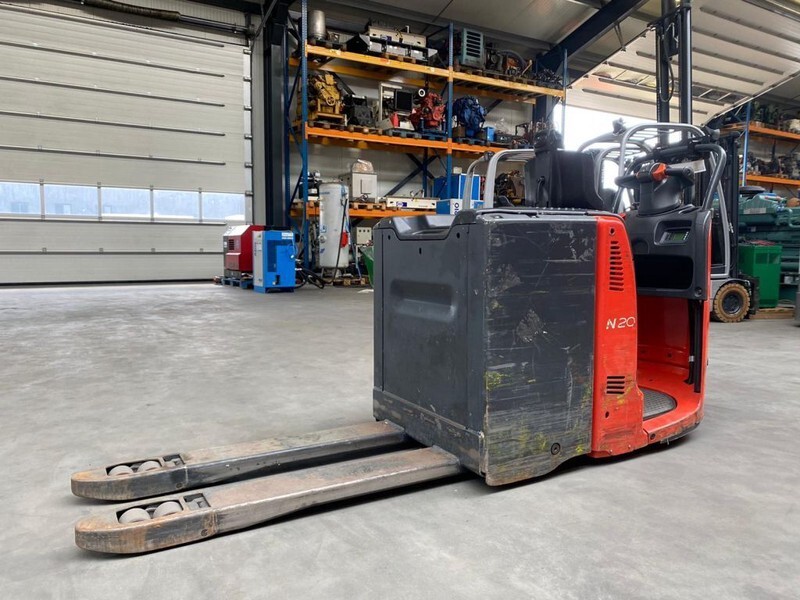 Linde N20 2 ton Elektrische Orderpicker Meerijder Palletwagen - Palletwagen: afbeelding 1 Linde N20 2 ton Elektrische Orderpicker Meerijder Palletwagen - Palletwagen: afbeelding 1