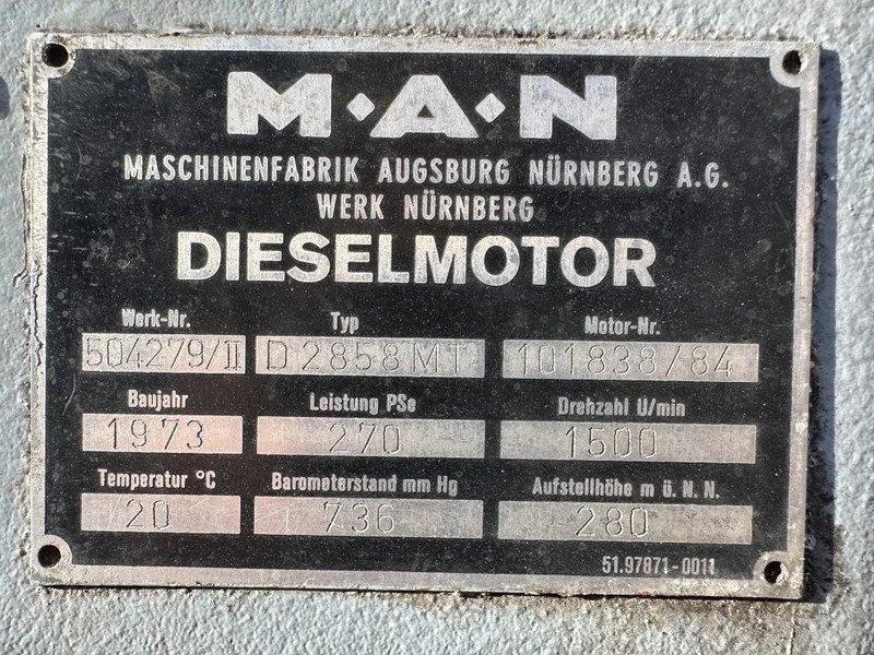 MAN D 2858 MT AvK 250 kVA Noodstroom generatorset ex Emergency - Industrie generator: afbeelding 4 MAN D 2858 MT AvK 250 kVA Noodstroom generatorset ex Emergency - Industrie generator: afbeelding 4
