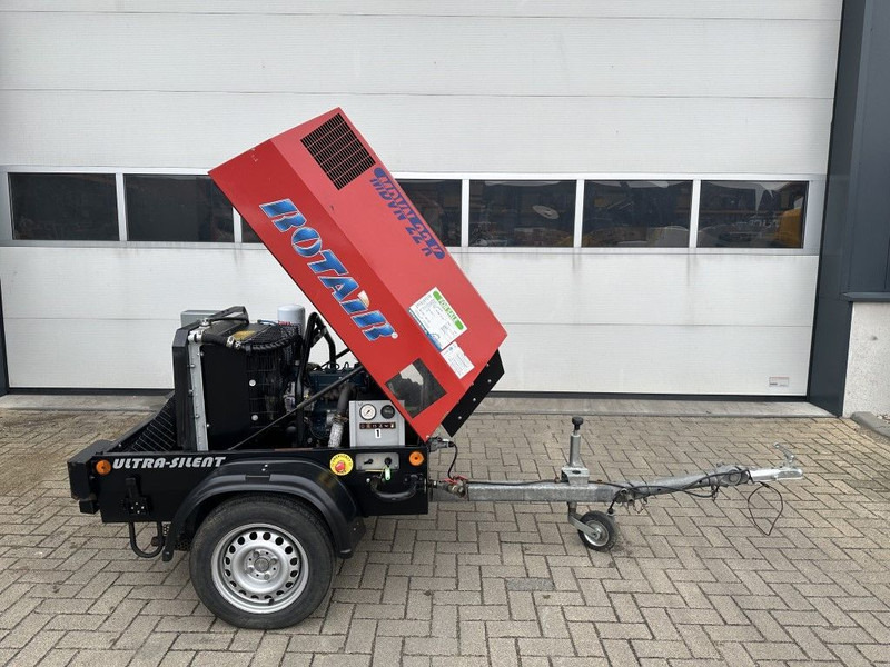 Rotair MDVN 22 K Kubota 2000 L / min 6.5 Bar Mobiele Diesel Compressor as New ! - Luchtcompressor: afbeelding 3 Rotair MDVN 22 K Kubota 2000 L / min 6.5 Bar Mobiele Diesel Compressor as New ! - Luchtcompressor: afbeelding 3