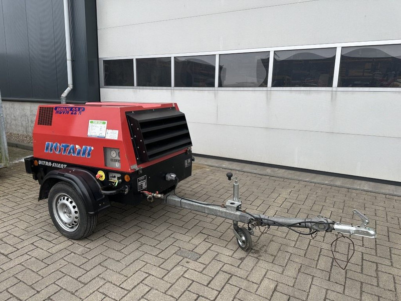 Rotair MDVN 22 K Kubota 2000 L / min 6.5 Bar Mobiele Diesel Compressor as New ! - Luchtcompressor: afbeelding 2 Rotair MDVN 22 K Kubota 2000 L / min 6.5 Bar Mobiele Diesel Compressor as New ! - Luchtcompressor: afbeelding 2