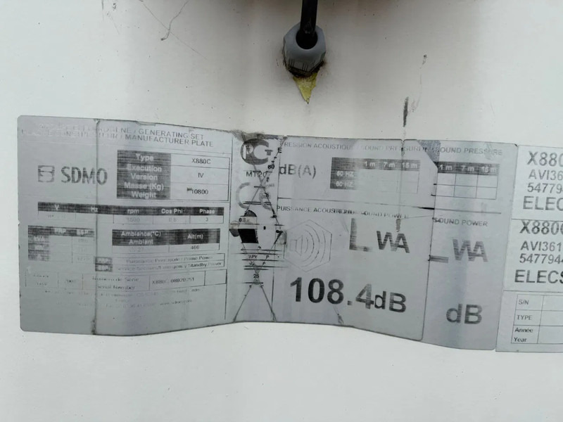 SDMO MTU 12V 2000 Leroy Somer 910 kVA Silent generatorset in 20 ft container - Industrie generator: afbeelding 3 SDMO MTU 12V 2000 Leroy Somer 910 kVA Silent generatorset in 20 ft container - Industrie generator: afbeelding 3