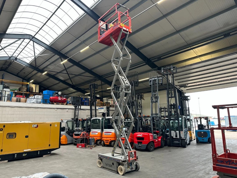 Knikarmhoogwerker Skyjack SJIII 3219 Elektra Schaarhoogwerker 7.6 meter werkhoogte 21 stuks / pieces: afbeelding 7