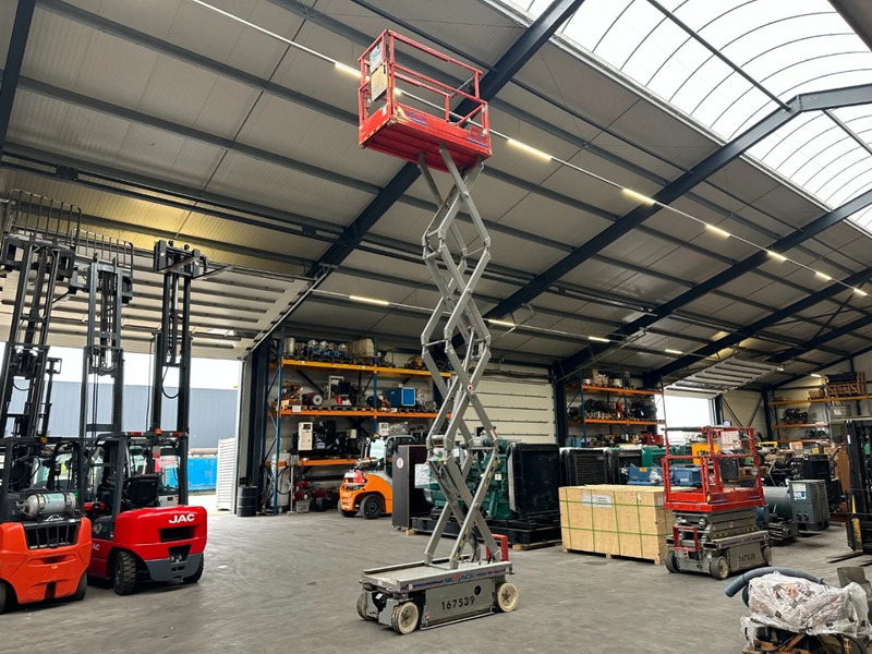 Knikarmhoogwerker Skyjack SJIII 3219 Elektra Schaarhoogwerker 7.6 meter werkhoogte 21 stuks / pieces: afbeelding 12