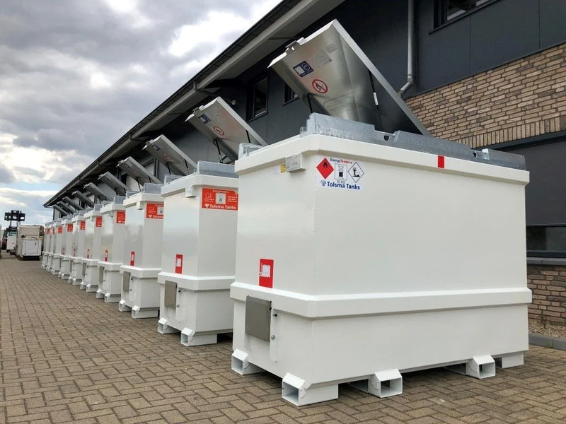 Nieuw Opslagtank Tolsma Kiwa IBC 3000 liter dieseltank nieuw !: afbeelding 10