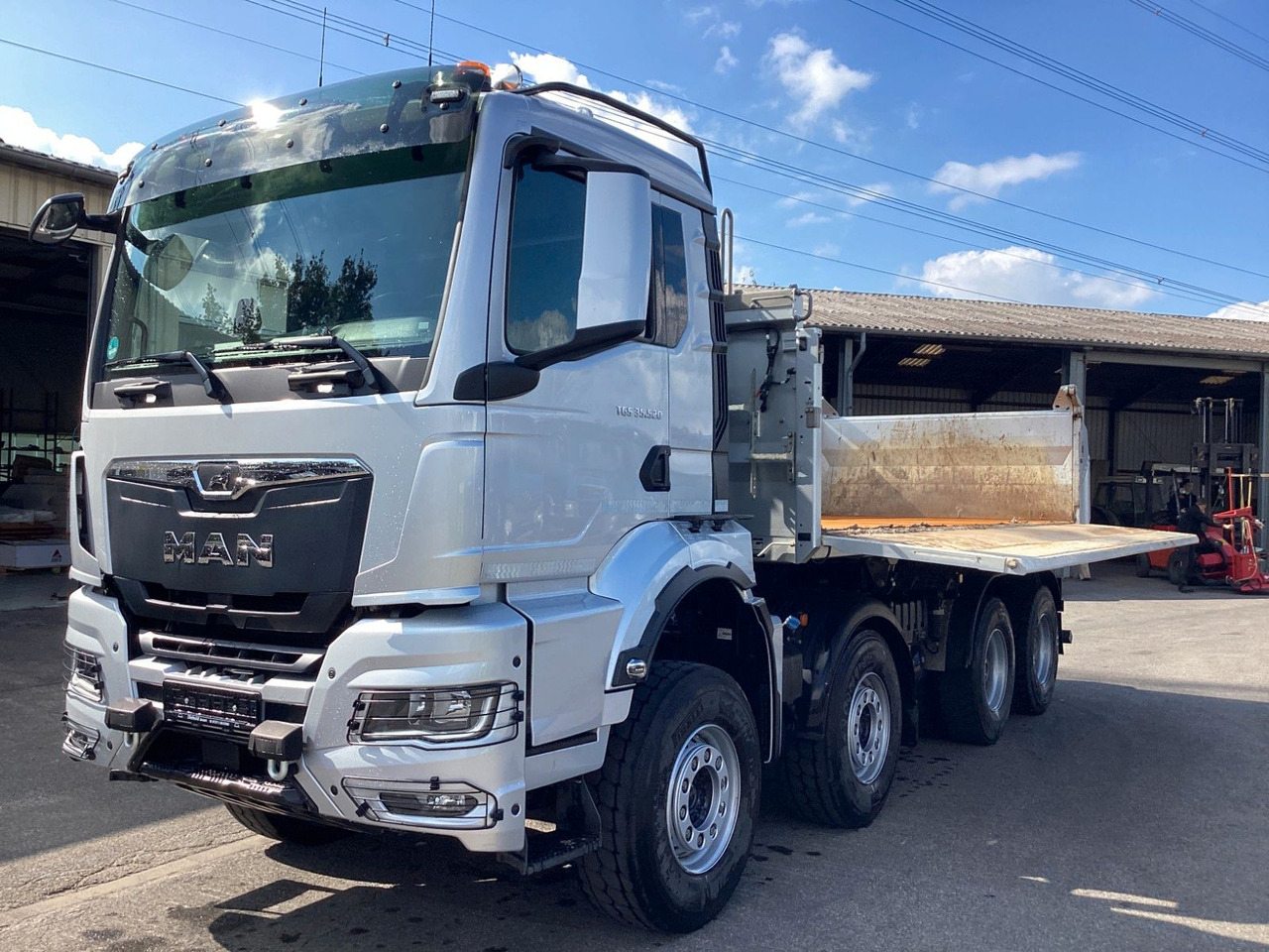 MAN TGS 35.520 8x4 Intarder Meiller Bordmatik Hendri - Kipper vrachtwagen: afbeelding 1 MAN TGS 35.520 8x4 Intarder Meiller Bordmatik Hendri - Kipper vrachtwagen: afbeelding 1