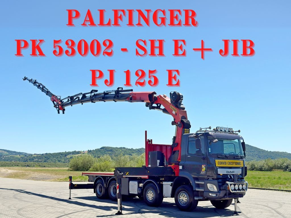 DAF CF 410 * PK 53002 - SH E/JIB PJ 125 E + FUNK*8x4 - Kraanwagen: afbeelding 1 DAF CF 410 * PK 53002 - SH E/JIB PJ 125 E + FUNK*8x4 - Kraanwagen: afbeelding 1