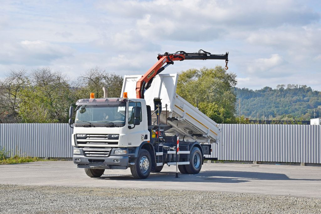 DAF CF 75.310 Kipper 4,30 m + KRAN * TOPZUSTAND DAF CF 75.310 Kipper 4,30 m + KRAN * TOPZUSTAND - Kipper vrachtwagen, Kraanwagen: afbeelding 2 DAF CF 75.310 Kipper 4,30 m + KRAN * TOPZUSTAND DAF CF 75.310 Kipper 4,30 m + KRAN * TOPZUSTAND - Kipper vrachtwagen, Kraanwagen: afbeelding 2