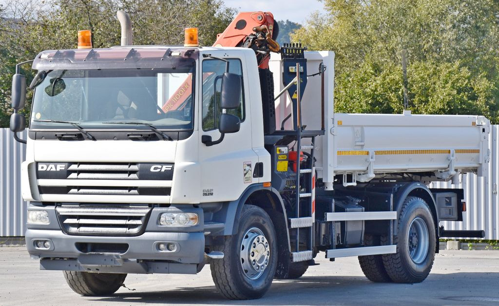 DAF CF 75.310 Kipper 4,30 m* KRAN * TOPZUSTAND DAF CF 75.310 Kipper 4,30 m* KRAN * TOPZUSTAND - Kraanwagen, Kipper vrachtwagen: afbeelding 5 DAF CF 75.310 Kipper 4,30 m* KRAN * TOPZUSTAND DAF CF 75.310 Kipper 4,30 m* KRAN * TOPZUSTAND - Kraanwagen, Kipper vrachtwagen: afbeelding 5