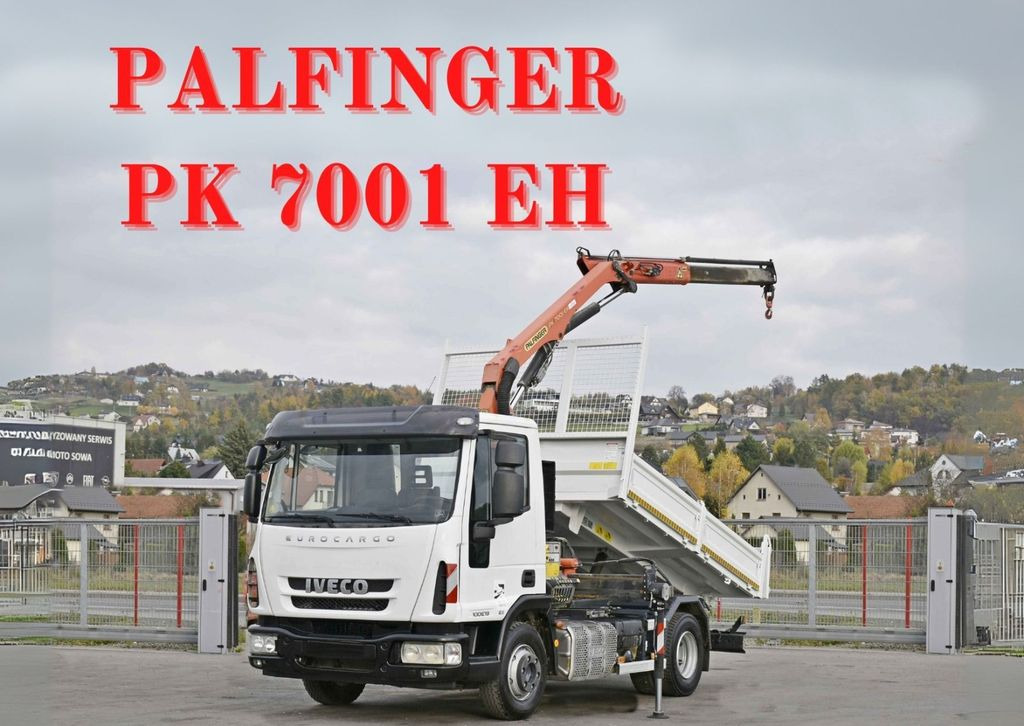 Iveco EUROCARGO 100E19 +PK 7001 H + FUNK * TOPZUSTAND Iveco EUROCARGO 100E19 +PK 7001 H + FUNK * TOPZUSTAND - Kraanwagen, Kipper vrachtwagen: afbeelding 1 Iveco EUROCARGO 100E19 +PK 7001 H + FUNK * TOPZUSTAND Iveco EUROCARGO 100E19 +PK 7001 H + FUNK * TOPZUSTAND - Kraanwagen, Kipper vrachtwagen: afbeelding 1