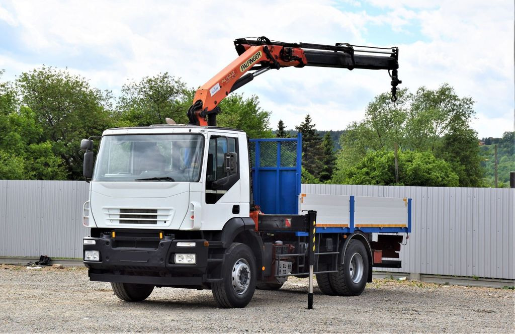 Iveco Eurocargo 180E28 *Pritsche 4,80m + KRAN Iveco Eurocargo 180E28 *Pritsche 4,80m + KRAN - Kraanwagen: afbeelding 2 Iveco Eurocargo 180E28 *Pritsche 4,80m + KRAN Iveco Eurocargo 180E28 *Pritsche 4,80m + KRAN - Kraanwagen: afbeelding 2