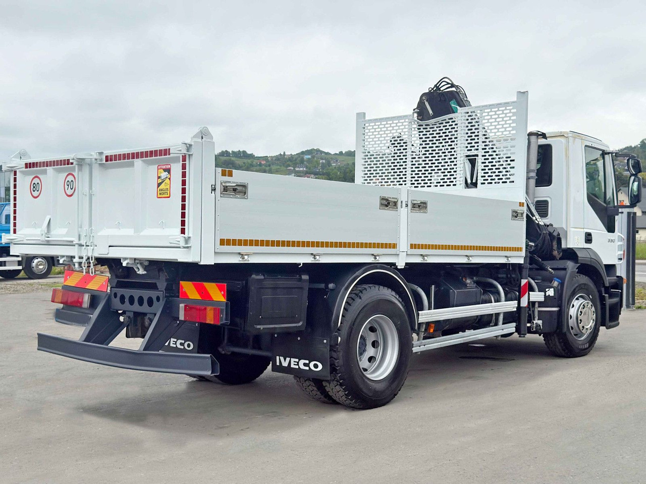 Kipper vrachtwagen, Kraanwagen Iveco STRALIS 330 *HIAB 144 BS-3 HIDUO* TOPZUSTAND: afbeelding 7