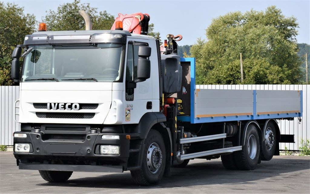 Iveco Stralis 310 PRITSCHE 7,05m +KRAN +FUNK Iveco Stralis 310 PRITSCHE 7,05m +KRAN +FUNK - Kraanwagen: afbeelding 4 Iveco Stralis 310 PRITSCHE 7,05m +KRAN +FUNK Iveco Stralis 310 PRITSCHE 7,05m +KRAN +FUNK - Kraanwagen: afbeelding 4