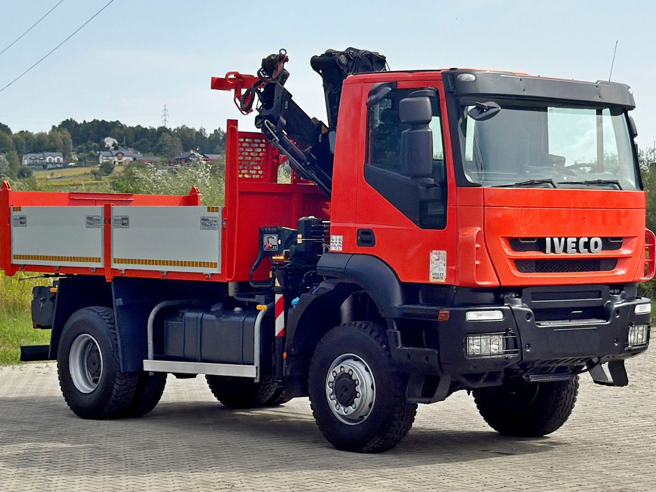Iveco TRAKKER 190T36 * HIAB 111 ES-2 HIDUO * 4x4 * TOP - Kraanwagen: afbeelding 3 Iveco TRAKKER 190T36 * HIAB 111 ES-2 HIDUO * 4x4 * TOP - Kraanwagen: afbeelding 3